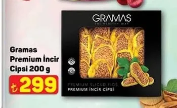 Gramas Premium İncir Cipsi 200 G