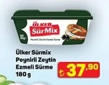 Ülker Sürmix Peynirli Zeytin Ezmeli Sürme 180 G