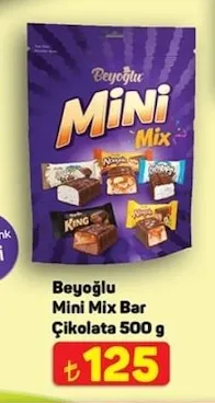Beyoğlu Mini Mix Bar Çikolata 500 G