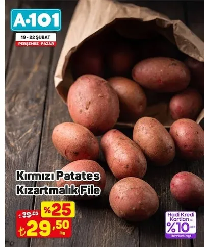 A101 Kırmızı Patates Kızartmalık File