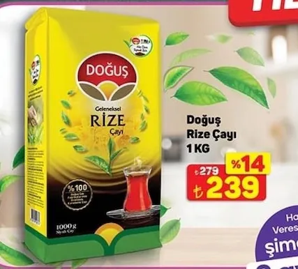 Doğuş Rize Çayı 1 Kg