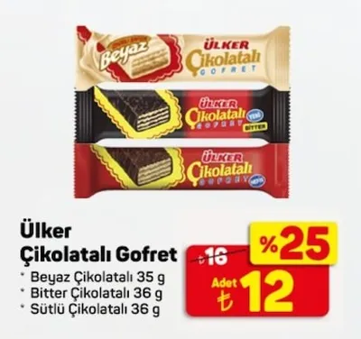 Ülker Çikolatalı Gofret