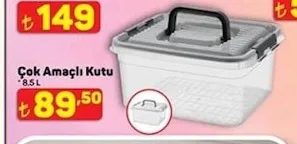 Çok Amaçlı Kutu 8.5 L