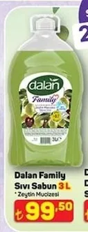 Dalan Family Sıvı Sabun 3 L