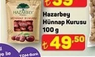 Hazarbey Hünnap Kurusu 100 G