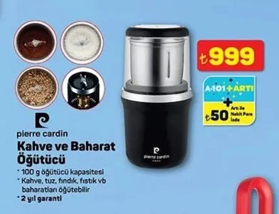 Pierre Cardin Kahve Ve Baharat Öğütücü