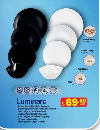 Luminarc Yemek Takımı