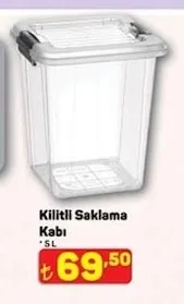 Kilitli Saklama Kabı 5 L