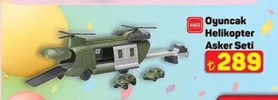 Mgs Oyuncak Helikopter Asker Seti