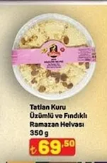 Tatlan Kuru Üzümlü Ve Fındıklı Ramazan Helvası 350 G