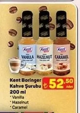 Kent Boringer Kahve Şurubu 200 Ml