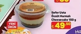 Sefer Usta Özsüt Hurmalı Cheesecake 150 G