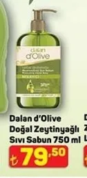 Dalan D'Olive Doğal Zeytinyağlı Sıvı Sabun 750 Ml