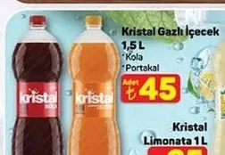 Kristal Gazlı İçecek 1,5 L