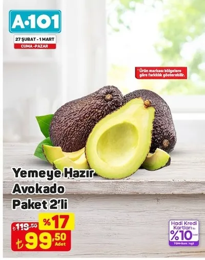 Yemeye Hazır Avokado Paket 2'Li