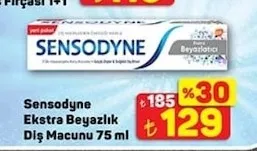 Sensodyne Ekstra Beyazlık Diş Macunu 75 Ml