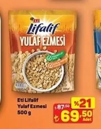 Eti Lifalif Yulaf Ezmesi 500 G
