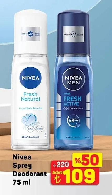Nivea Sprey Deodorant 75 Ml