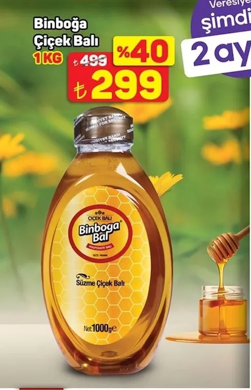 Binboğa Çiçek Balı 1 Kg