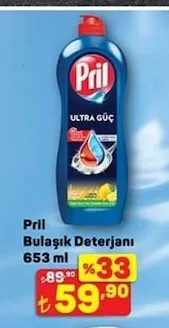 Pril Bulaşık Deterjanı 653 Ml