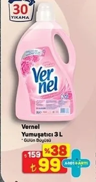 Vernel Yumuşatıcı 3 L