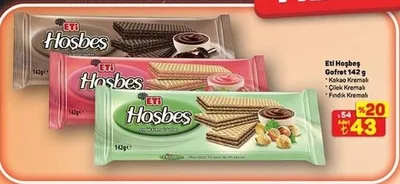 Eti Hoşbeş Gofret 142 G