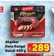 Akşeker Dana Kangal Sucuk 450 G