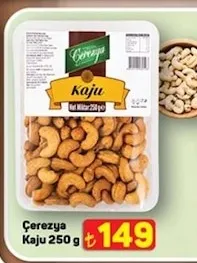 Çerezya Kaju 250 G