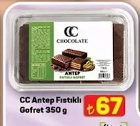 Cc Antep Fıstıklı Gofret 350 G