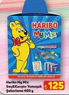 Haribo My Mix Seç&Karıştır Yumuşak Şekerleme 450 G