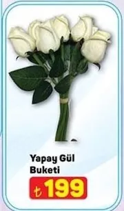 Yapay Gül Buketi