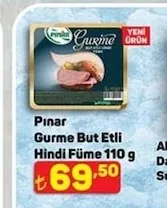 Pınar Gurme But Etli Hindi Füme 110 G