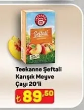 Teekanne Şeftalli Karışık Meyve Çayı 20'Li