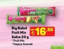 Big Babol Fruit Mix Sakız 20 G