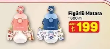 Figürlü Matara 600 Ml