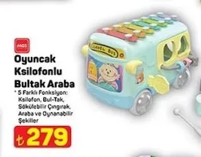 Oyuncak Ksilofonlu Bultak Araba