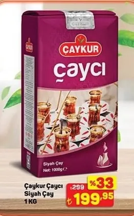 Çaykur Çaycı Siyah Çay 1 Kg