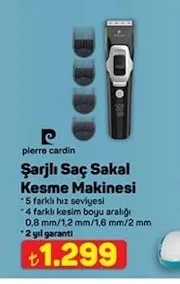 Pierre Cardin Şarjlı Saç Sakal Kesme Makinesi