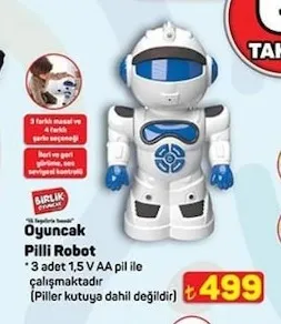 Oyuncak Pilli Robot