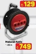 Makaralı Kablo ~20 M