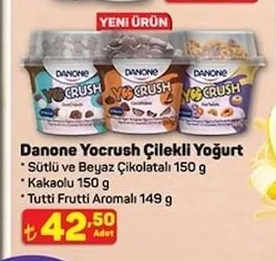 Danone Yocrush Çilekli Yoğurt