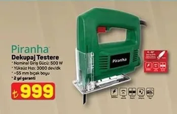 Piranha Dekupaj Testere