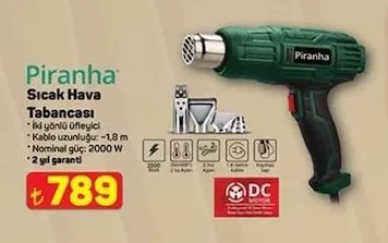 Piranha Sıcak Hava Tabancası