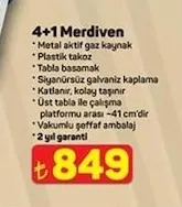 4+1 Merdiven