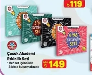 Çocuk Akademi Etkinlik Seti