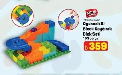 Oyuncak Bi Block Kaydırak Blok Seti