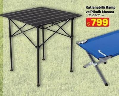 Katlanabilir Kamp Ve Piknik Masası
