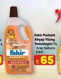 Fakir Parkett Ahşap Yüzey Temizleyici 1 L