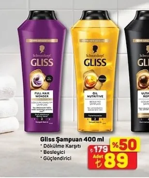 Gliss Şampuan 400 Ml