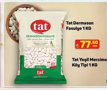 Tat Dermason Fasulye 1 Kg